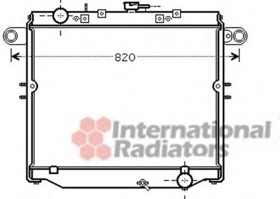 TOYOTA 16400-50212 Радіатор, охолодження двигуна