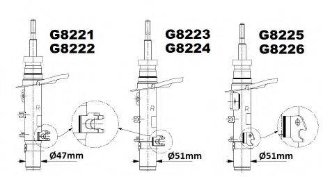 MONROE G8222