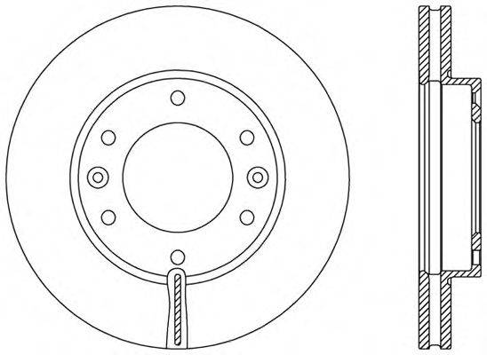 OPEN PARTS BDR2371.20