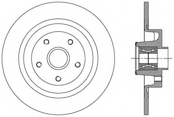 OPEN PARTS BDA2507.30