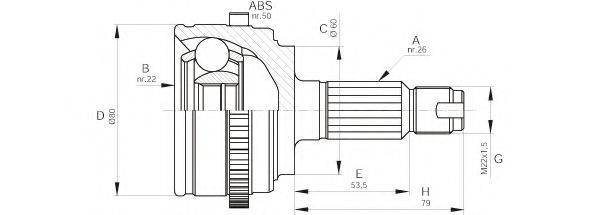 OPEN PARTS CVJ5511.10