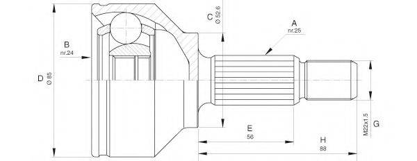 OPEN PARTS CVJ5644.10