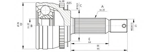 OPEN PARTS CVJ5689.10