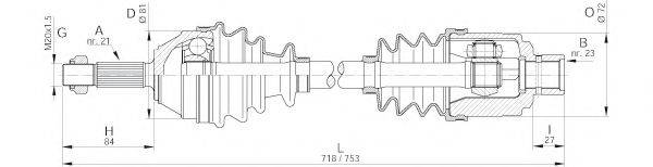 OPEN PARTS DRS6071.00