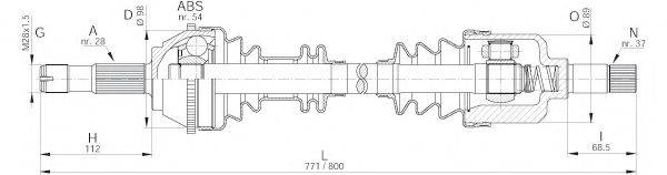 OPEN PARTS DRS6137.00