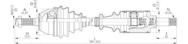 OPEN PARTS DRS6145.00