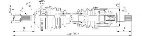 OPEN PARTS DRS6177.00