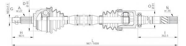 OPEN PARTS DRS6242.00