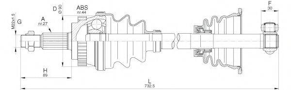 OPEN PARTS DRS6278.00