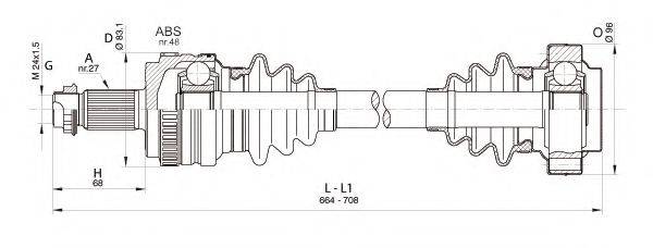 OPEN PARTS DRS6358.00