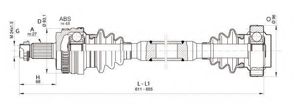 OPEN PARTS DRS6360.00