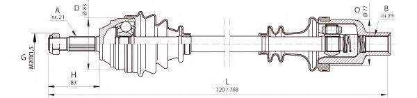 OPEN PARTS DRS6370.00