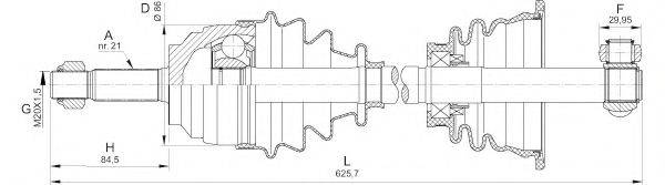 OPEN PARTS DRS6383.00