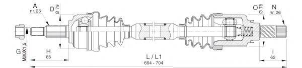 OPEN PARTS DRS6400.00