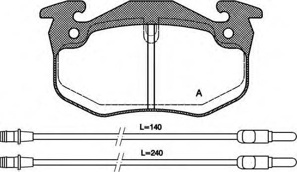 OPEN PARTS BPA0144.24