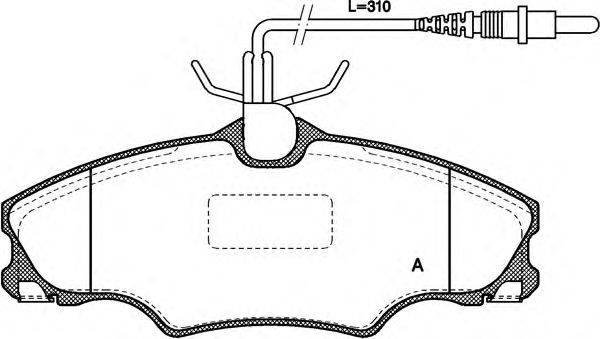 OPEN PARTS BPA0603.04