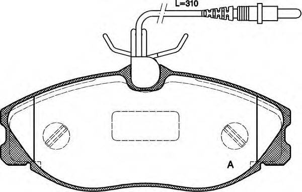 OPEN PARTS BPA0604.04