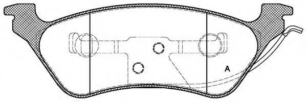 OPEN PARTS BPA0811.00