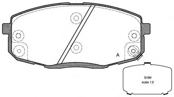 OPEN PARTS BPA1038.12