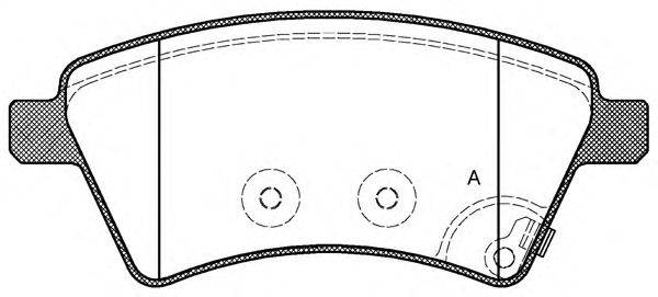 OPEN PARTS BPA1215.01