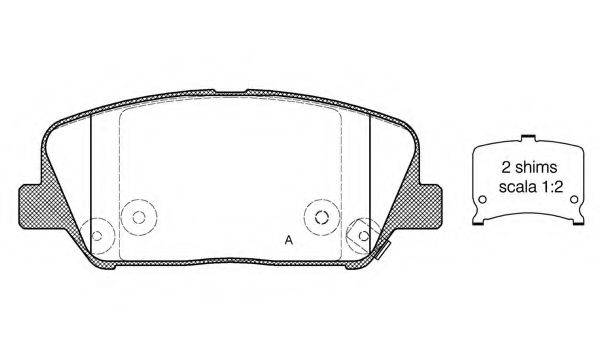 OPEN PARTS BPA1398.12