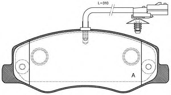 OPEN PARTS BPA1442.01