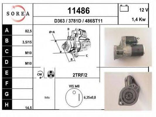 EAI 11486 Стартер