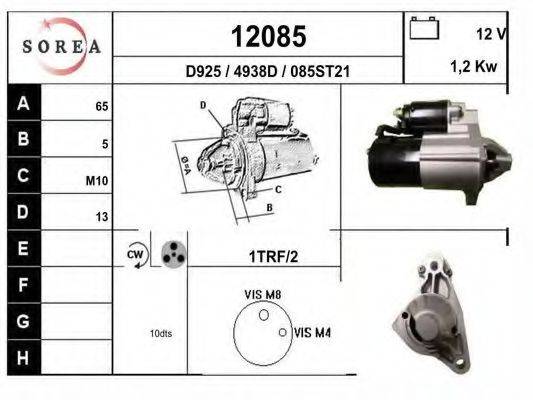 JEEP 56041 207AD Стартер