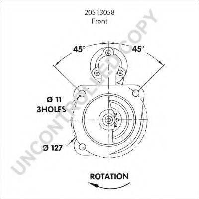 PRESTOLITE ELECTRIC 20513058