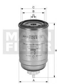 MANN-FILTER WK9407 Паливний фільтр