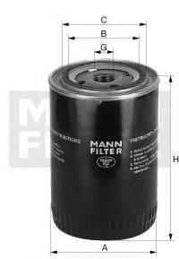 MANN-FILTER W11685 Масляний фільтр