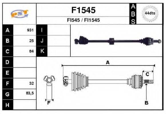 SNRA F1545