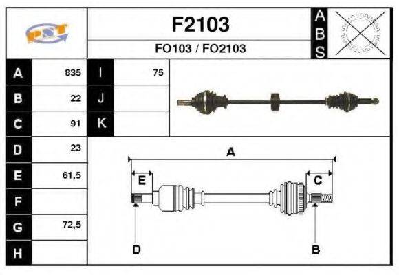 SNRA F2103