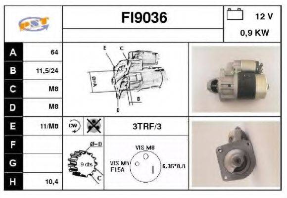 SNRA FI9036 Стартер