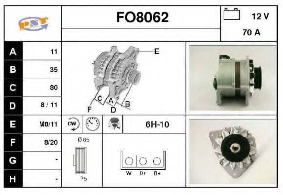 SNRA FO8062 Генератор