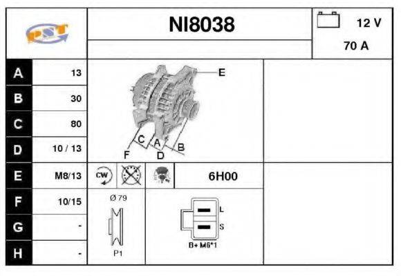 SNRA NI8038