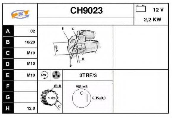 SNRA CH9023 Стартер