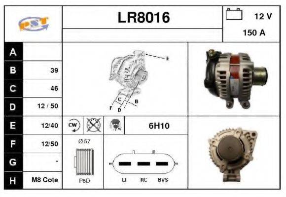 SNRA LR8016