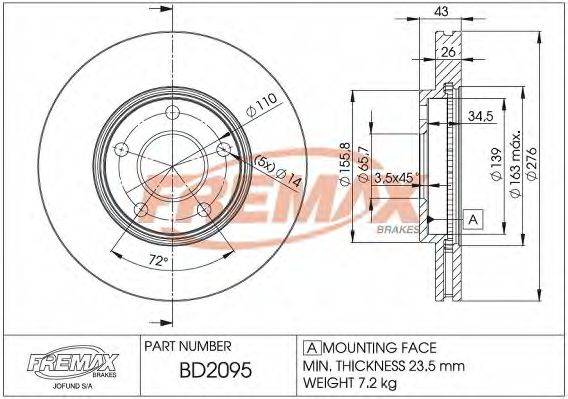 FREMAX BD-2095