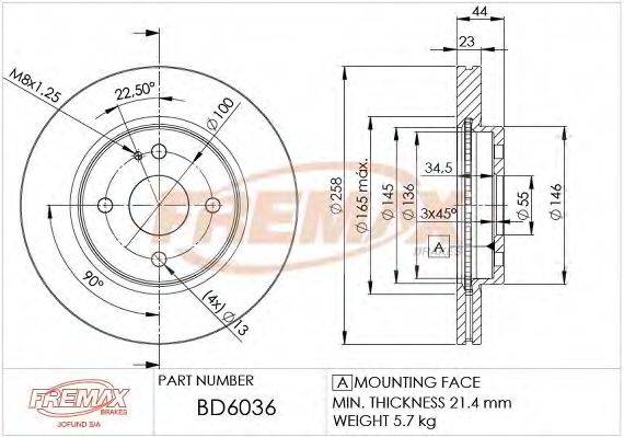 FREMAX BD-6036