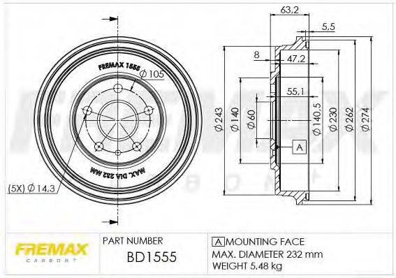 FREMAX BD-1555