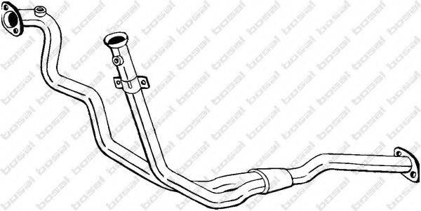 FORD 6776928 Труба вихлопного газу