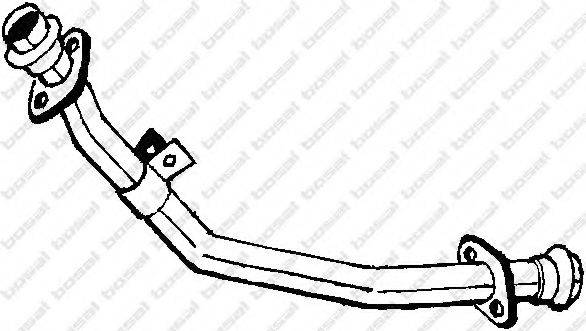 BOSAL 774801 Труба вихлопного газу