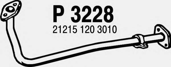 TEMOT 25 0 005 Труба вихлопного газу