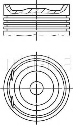 PERFECT CIRCLE 5608728L Поршень