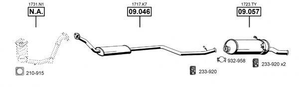 ASMET CI092705 Система випуску ОГ