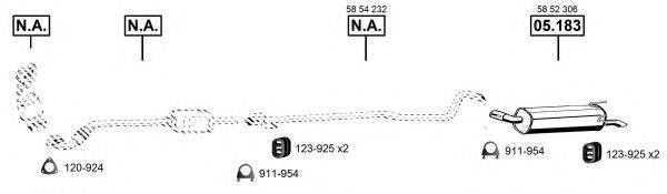 ASMET OP051578 Система випуску ОГ