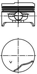 KOLBENSCHMIDT 40311620 Поршень