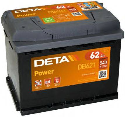DETA DB621 Стартерна акумуляторна батарея; Стартерна акумуляторна батарея