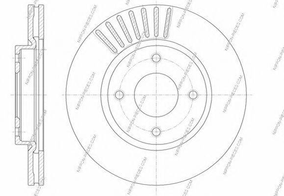 NPS N330N99 гальмівний диск